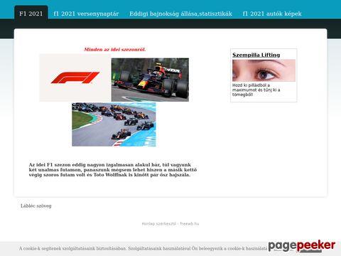 F12021 - Kezdőoldal