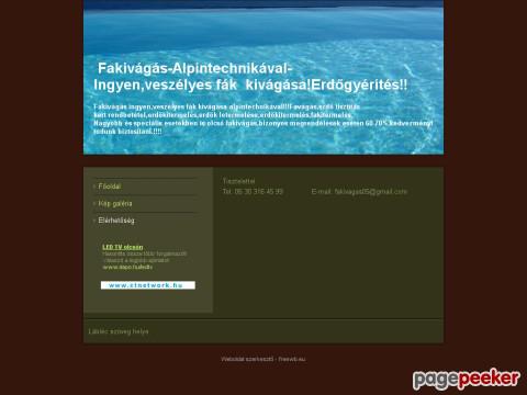 Fakivagasingyen - Fakivágás ingyen