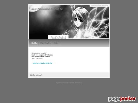 Fanfictions - Kezdőlap