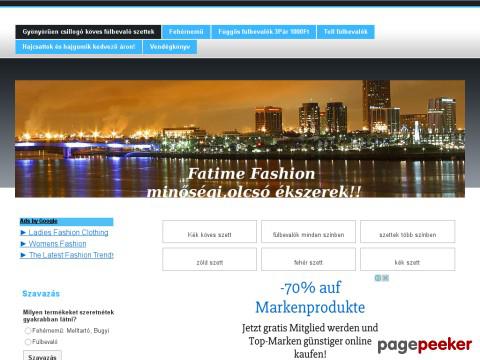 Fatimefashion - Köves szettek