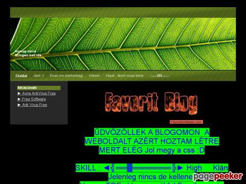 Favoritblog - Favorit Blog - Főoldal---__--*