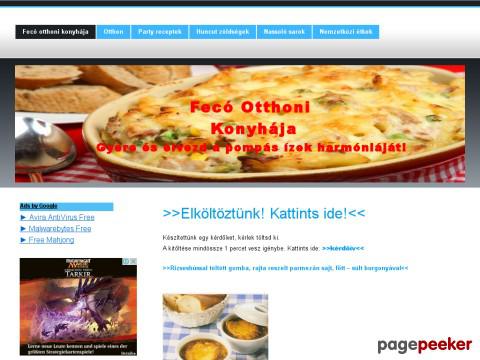 Fecootthonikonyhaja - Fecó Otthoni Konyhája