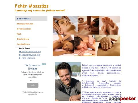 Fehermasszazs
