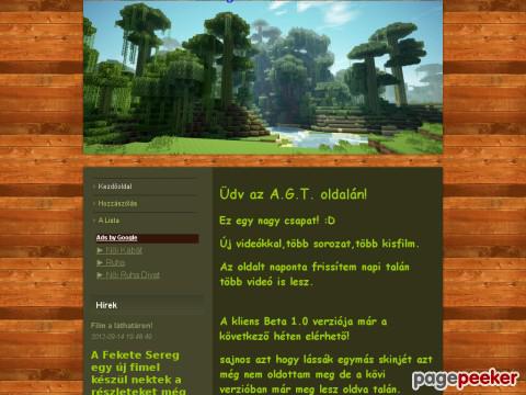 Feketesereg - Adventure Gaming Team oldala - Kezdőlap