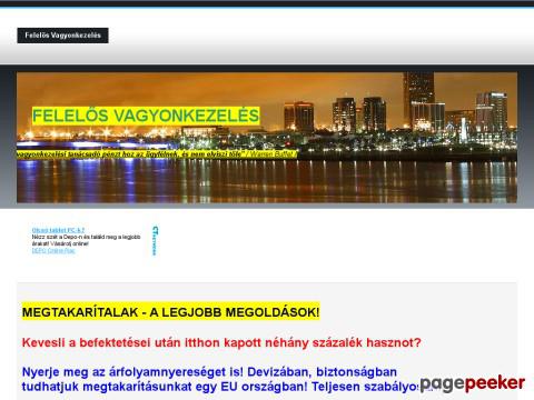 Felelosvagyonkezeles - Legbiztonságosabb, legjobb eredményű, rövid t ...