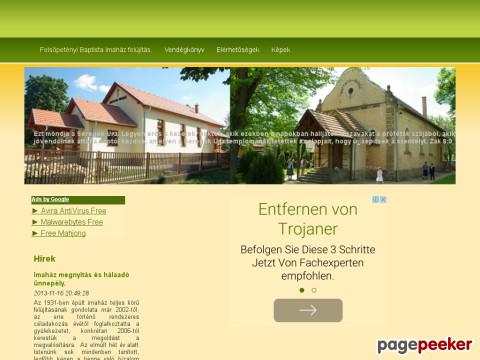 Felsopetenybaptimahaz