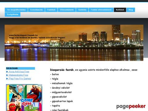 Festestippek - trükkök színekkel