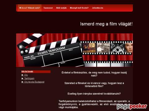 Filmestanfolyam - Filmes tanfolyam - bemutatkozás