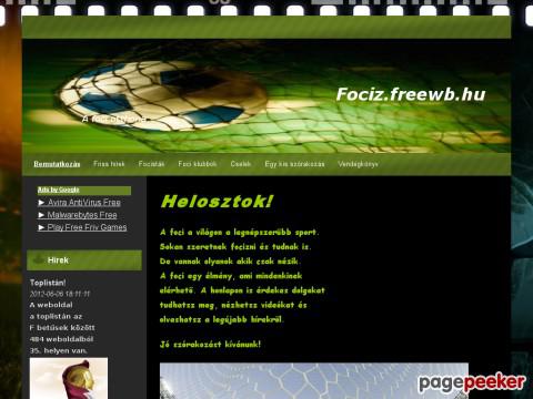 Fociz - A foci honlapja...