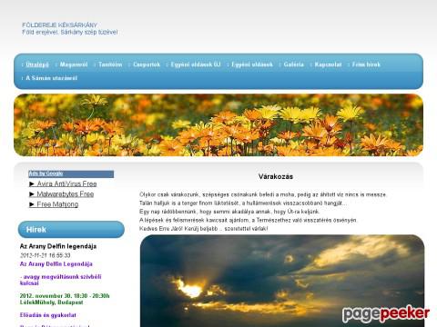 Folderejekeksarkany - Bevezető