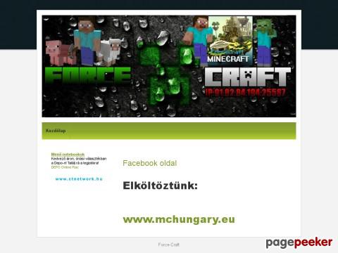 Forcecraft - force craft