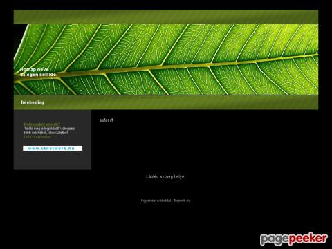 Freehosting - FreeHosting.freewb.hu - játékszerver bérlés