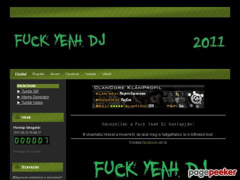 Fuckyeah - Fuck Yeah DJ Főoldal