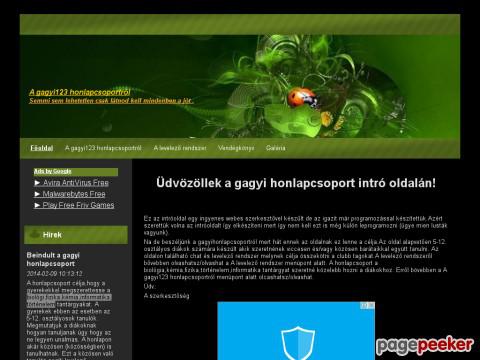Gagyi123 - GAGYI123 honlapcsoport