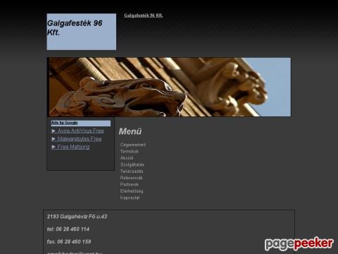 Galgafestek - galgafesték