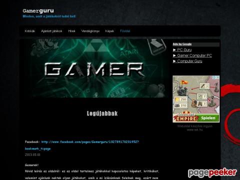 Gamerguru - Gamerguru - Kritikák