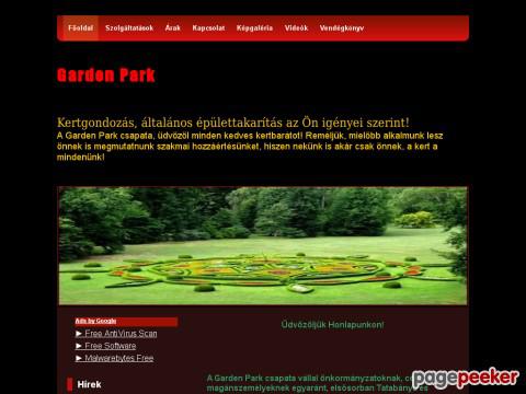 Gardenpark - fűnyírás, fűkaszálás