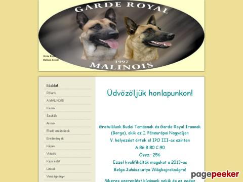 Garderoyalmalinois - föoldal