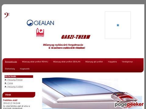 Gaszi-therm - Főoldal