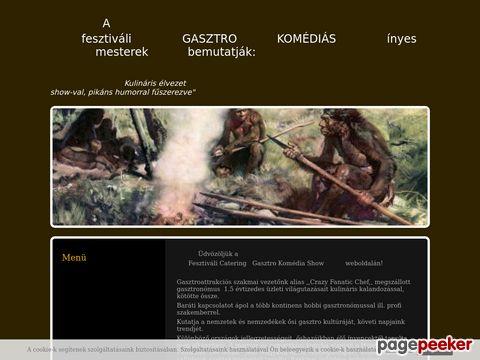 Gasztrokomediashow - Fesztiváli show,gasztronómia,falunap,kulináris, ...
