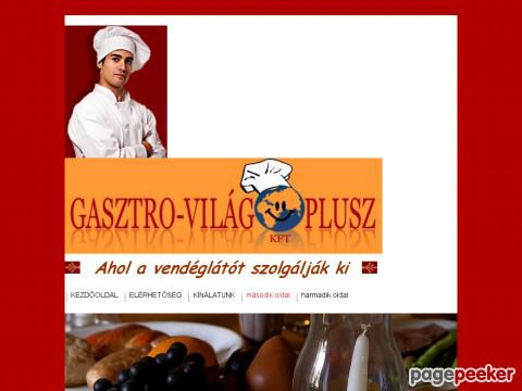 Gasztrovilagplusz - kezdőoldal