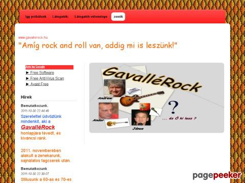 Gavallerock