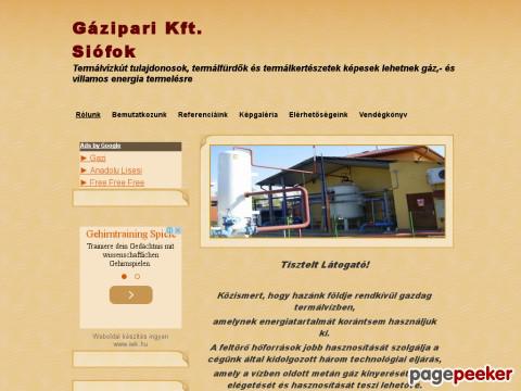 Gaziparikft - Termálvízkutak kísérőgáz felhasználása