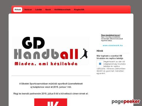 Gdhandball - GD Handball - Minden, ami kézilabda