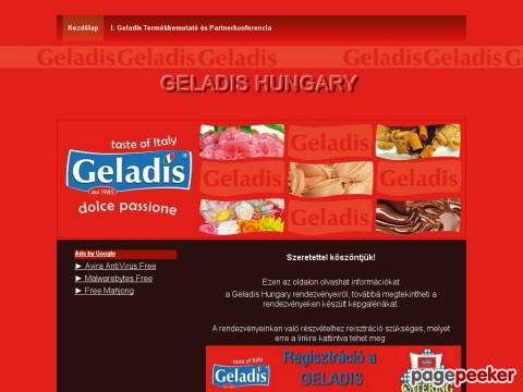 Geladisrendezvenyek - geladis rendezvenyek