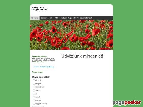 Gergelywebhelye - www.gergelywebhelye.freewb.hu