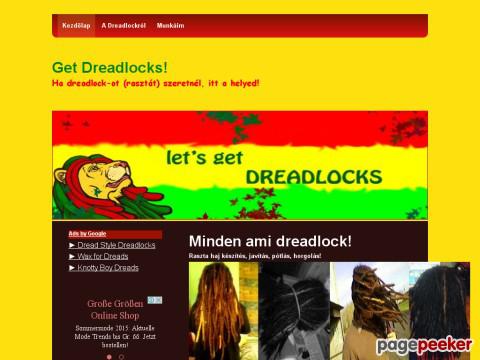 Getdreads - RASZTA raszta rasta dreadlock horgolás javírás  ...