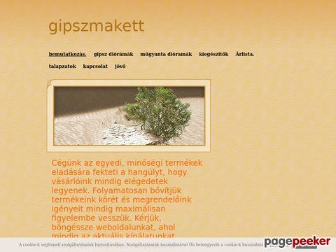 Gipszmaket - Kezdőoldal