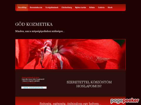 Godkozmetika - Göd Kozmetika Kezdőlap