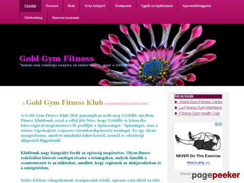 Goldgymfitness - fittness