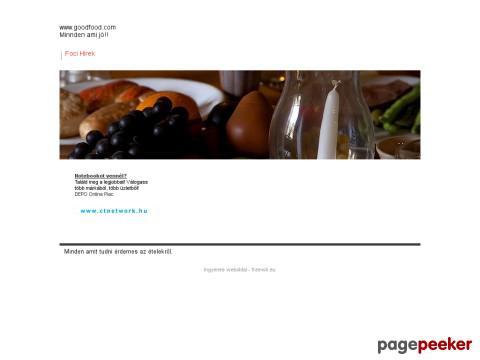 Goodfood - foci hírek