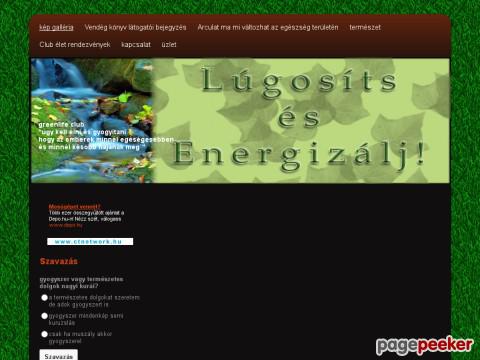 Greenlifeclub - természetes megoldás a szervezetnek