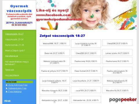 Gyermekcipok - dunaharaszti,gyermekcipők