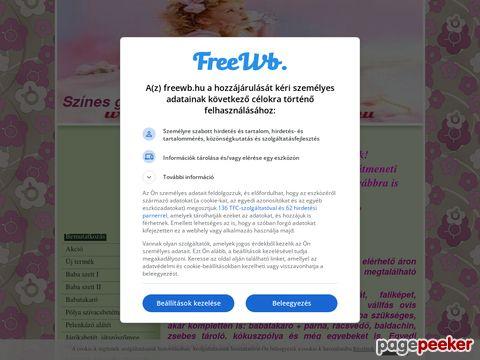 Gyermekvilag - gyermek hálózsák, falvédők, egyéb kiegészí ...