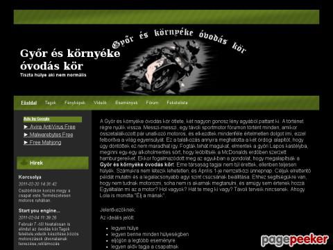 Gyoriovodaskor - Győr és környéke óvodás kör főoldala