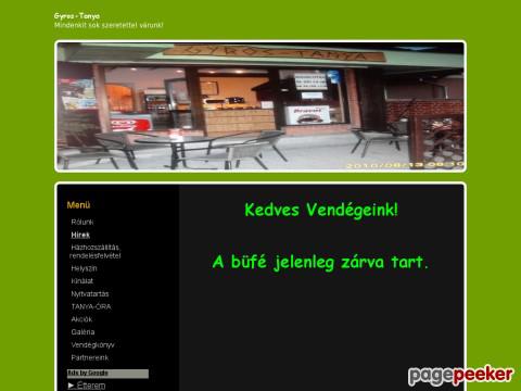 Gyrostanya - Köszöntjük a Gyros-Tanya honlapján