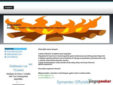 Gyujtos - begyújtós,tűzifa,fenyő