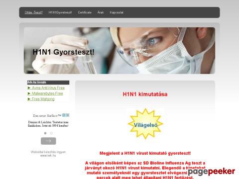 H1n1 - Oltás-Teszt?