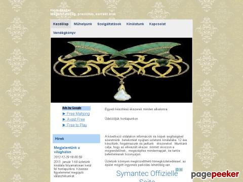 Hajduekszer - ötvös-aranyműves, ékszerek