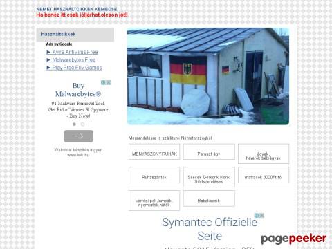 Hasznaltcikkek - Német  Használtcikkek
