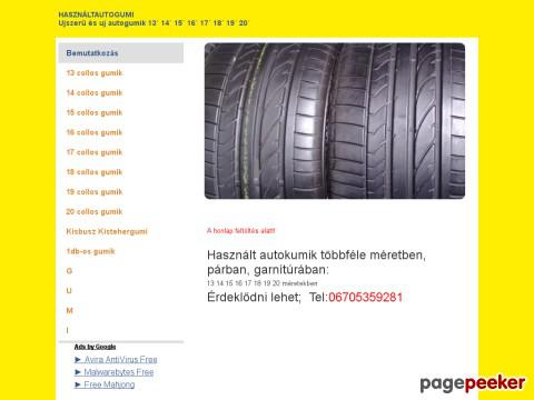 Hasznaltgumi - hasznaltgumi uj gumi autogumi hasznalt gumi Michel ...