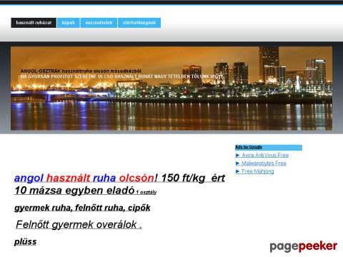 Hasznaltruhaolcson - angol használt ruha ,osztrák használtruha