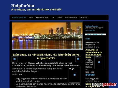 Helpforcsordasne - Ingyenes piackutatás, egy speciális programért!