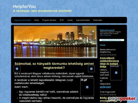 Helpforfuraragnes - Ingyenes piackutatás, egy speciális programért!