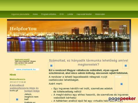 Helpforhajnika84 - Ingyenes piackutatás, egy speciális programért!
