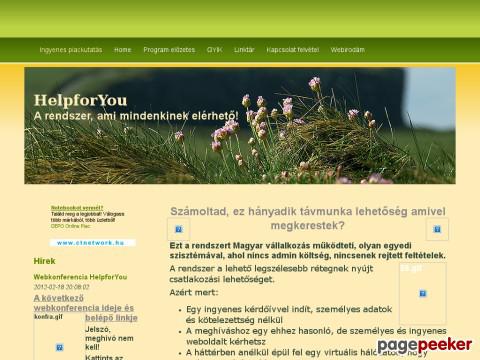 Helpforkakrikmun - Ingyenes piackutatás, egy speciális programért!